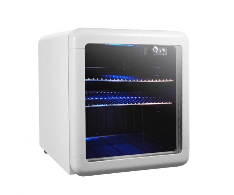 1.7 Cu. Ft. Retro Beverage Cooler MCB17CHW, product image 2 of 10