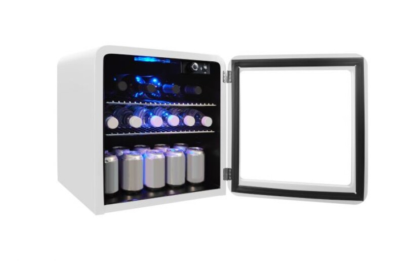 1.7 Cu. Ft. Retro Beverage Cooler MCB17CHW, product image 5 of 10