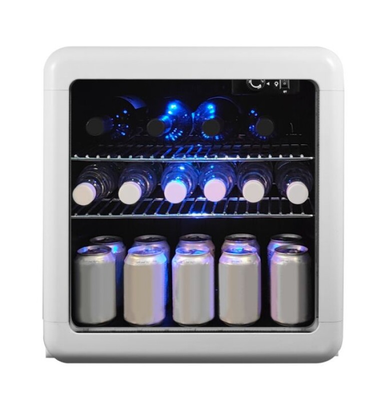 1.7 Cu. Ft. Retro Beverage Cooler MCB17CHW, product image 8 of 10