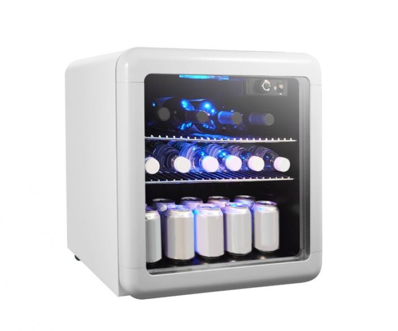 1.7 Cu. Ft. Retro Beverage Cooler MCB17CHW, product image 9 of 10