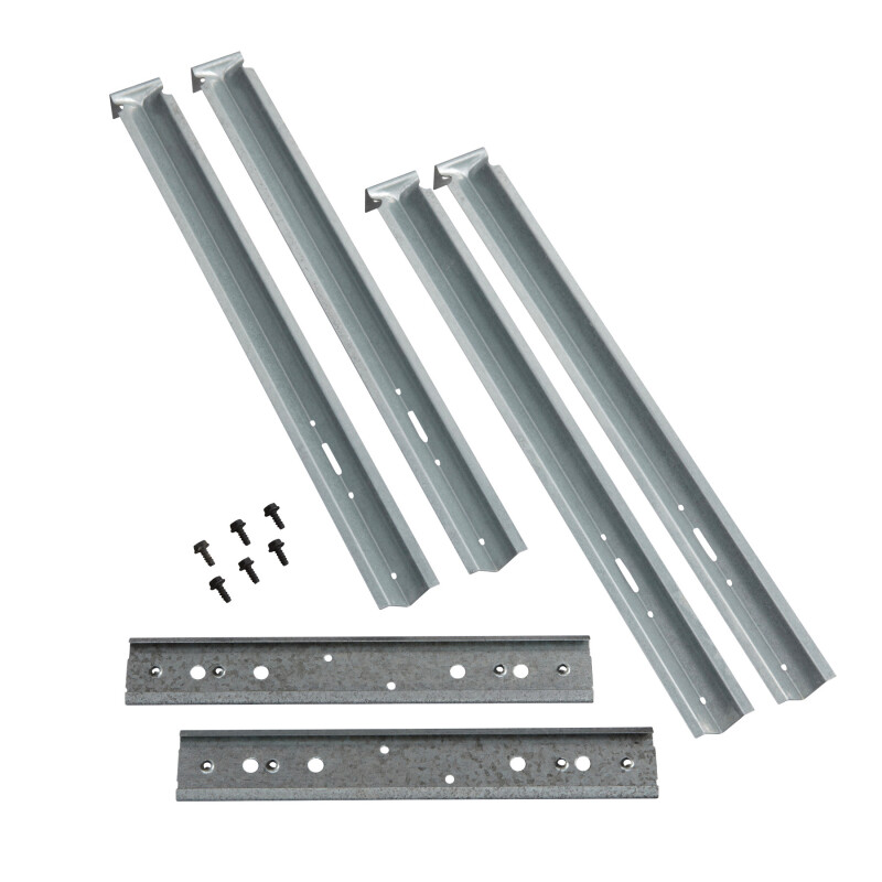 Mounting Channel/Brackets for single packs (2 channels, 4 brackets) MCB2