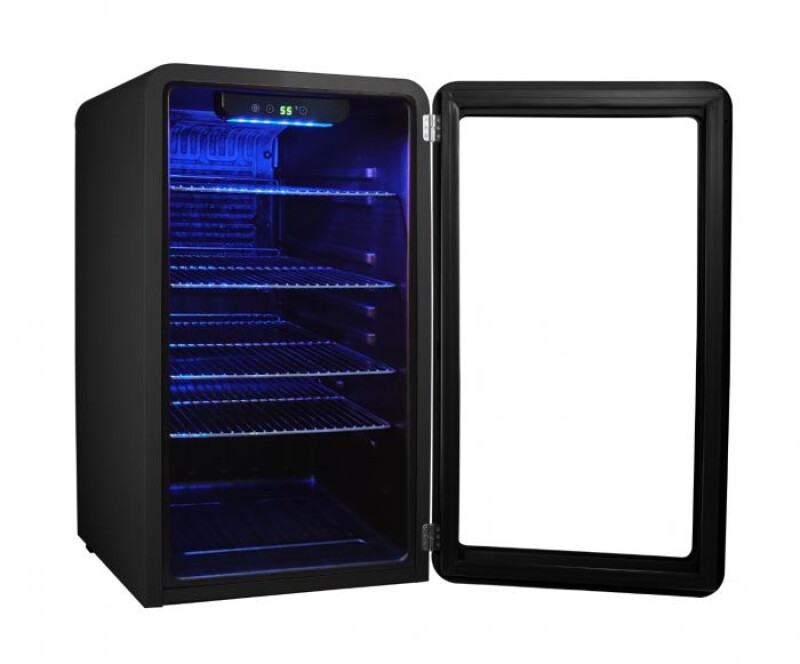 3.4 Cu. Ft. Retro Beverage Cooler MCB34CHB, product image 4 of 5