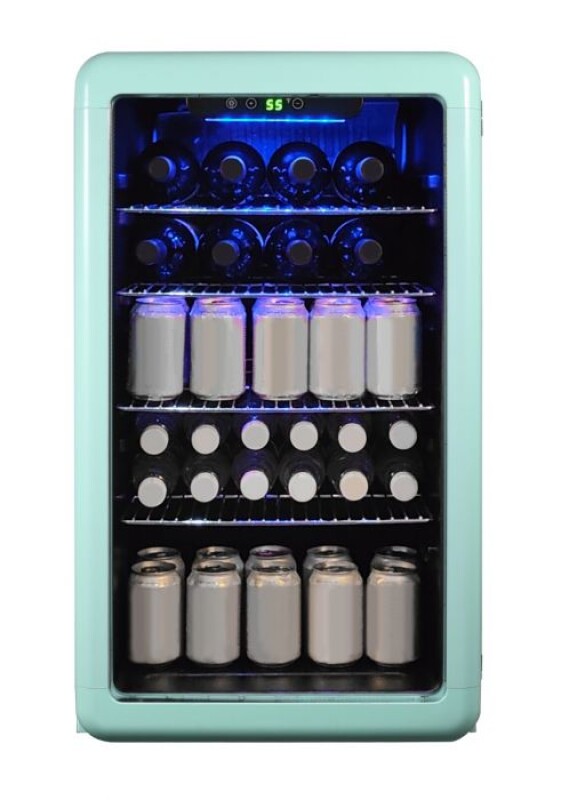 3.4 Cu. Ft. Retro Beverage Cooler MCB34CHM, product image 3 of 5