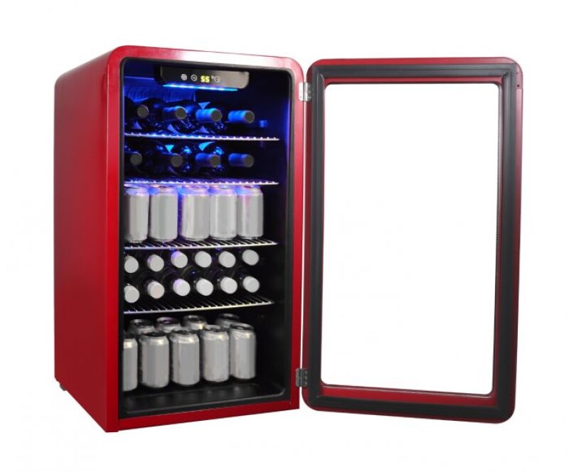 3.4 Cu. Ft. Retro Beverage Cooler MCB34CHR, product image 4 of 5