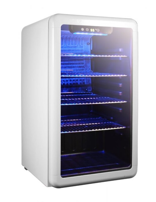 3.4 Cu. Ft. Retro Beverage Cooler MCB34CHW, product image 2 of 5