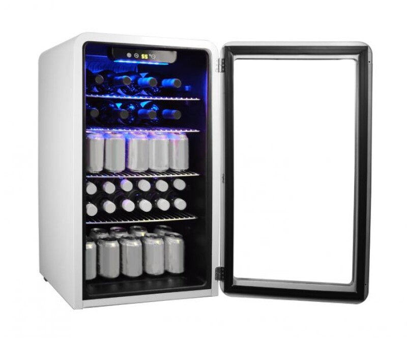 3.4 Cu. Ft. Retro Beverage Cooler MCB34CHW, product image 4 of 5