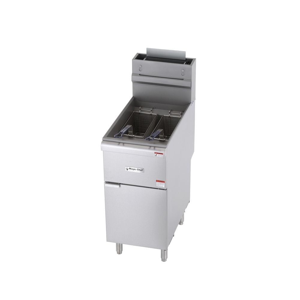 40 Lbs. Commercial Gas Fryer - Propane MCCGF40AP