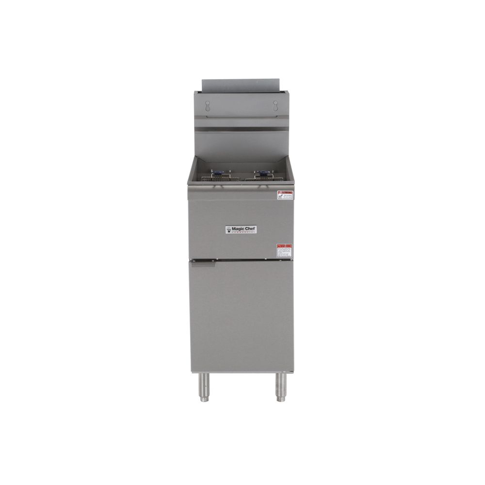 50 Lbs. Commercial Gas Fryer - Propane MCCGF50AP