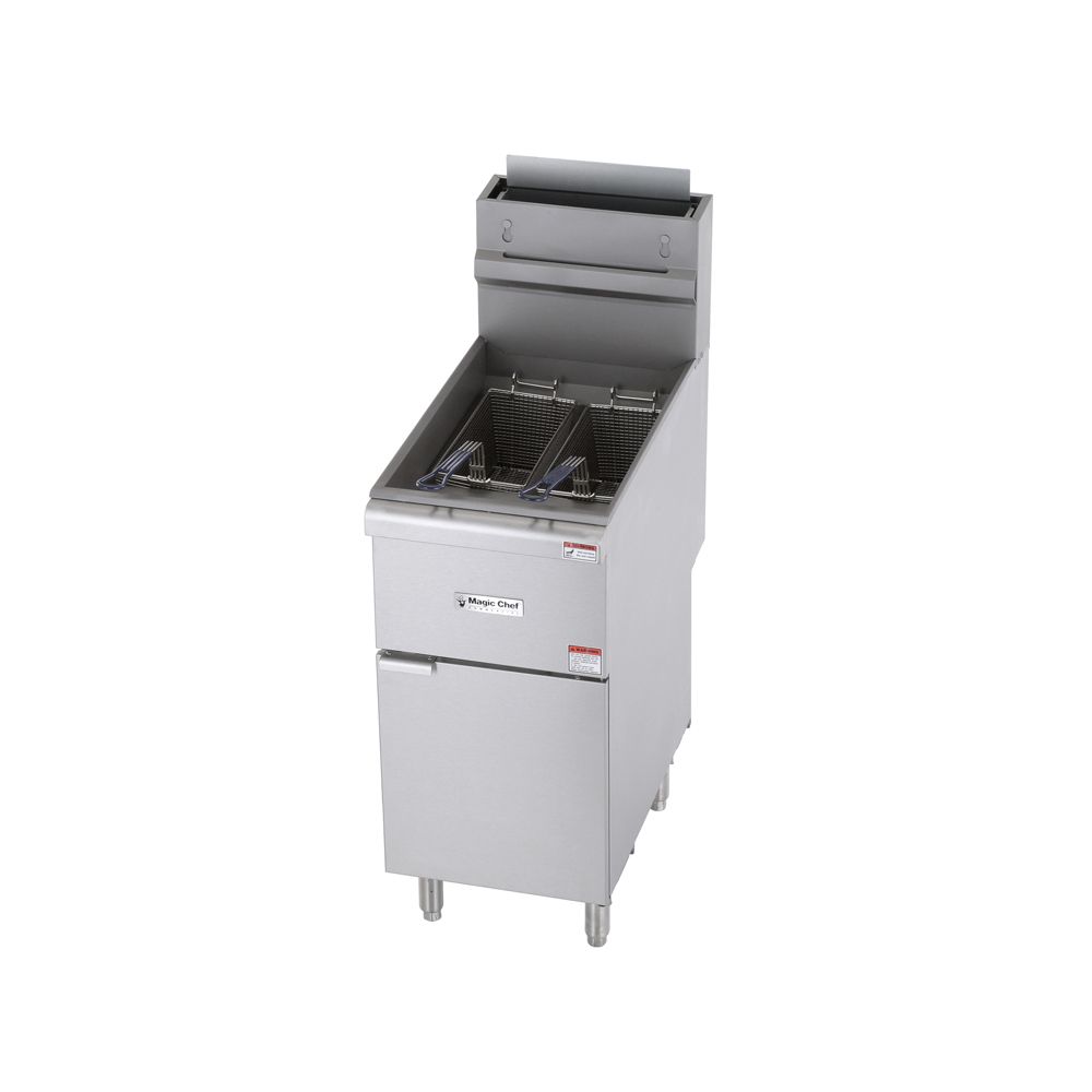 50 Lbs. Commercial Gas Fryer - Propane MCCGF50AP