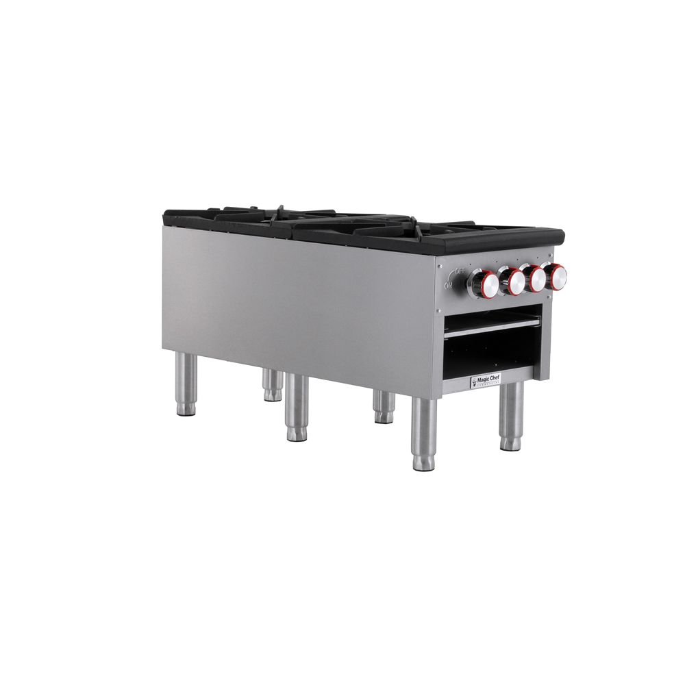 2-burner Stockpot Range MCCSR2A