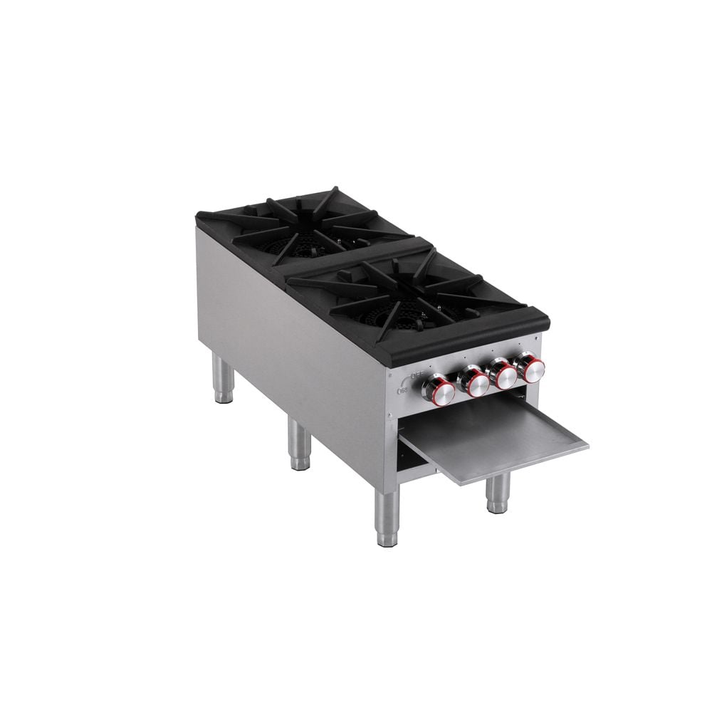 2-burner Stockpot Range MCCSR2A