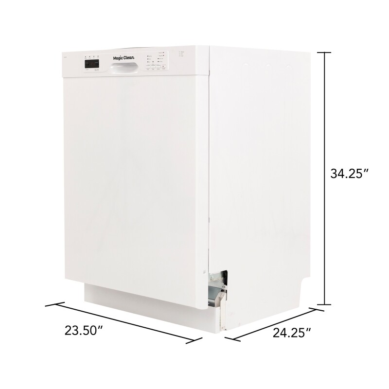 Magic Clean 24" Built In Dishwasher MCDW24WI, product image 12 of 13