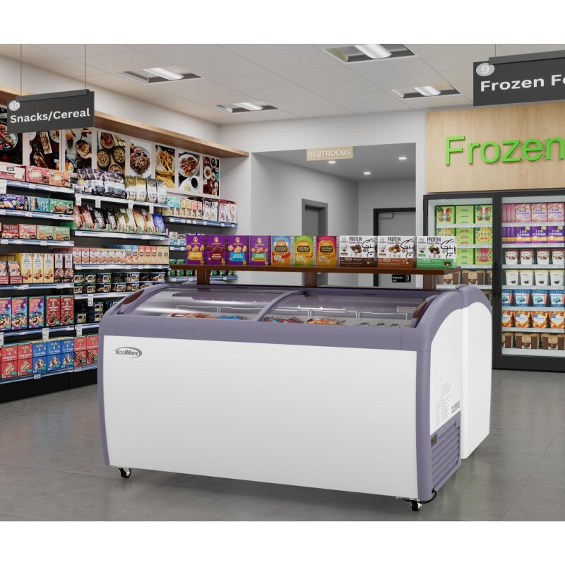60 in. Display Ice Cream Freezer - 16 cu ft MCF16C