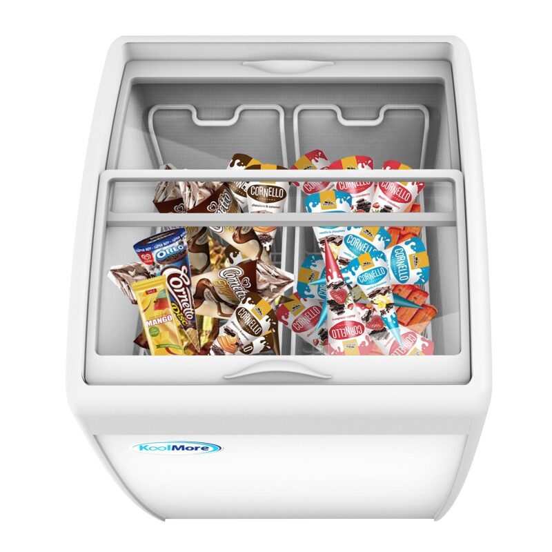 26 in. Display Ice Cream Freezer - 5.7 cu ft MCF6C
