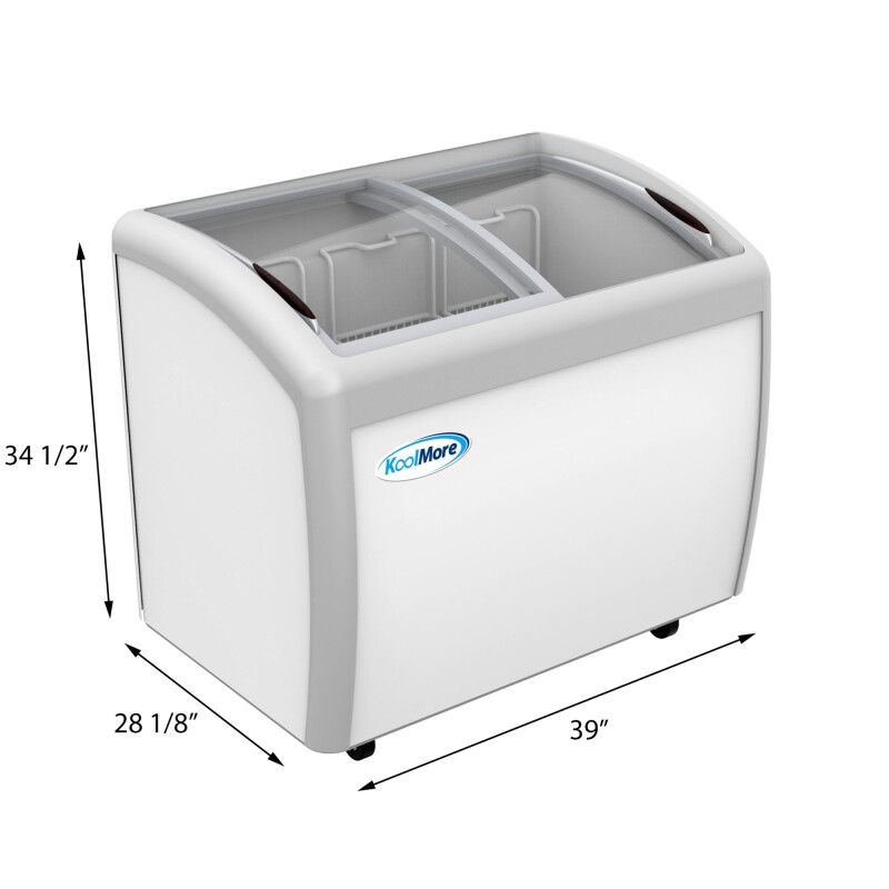 40 in. Display Ice Cream Freezer - 9 cu ft MCF9C