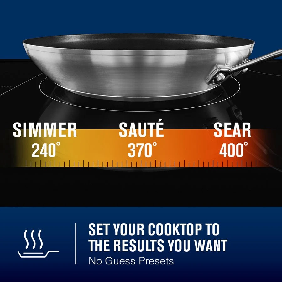 30-Inch Wide Induction Cooktop with Power Boost MCIT8030SB