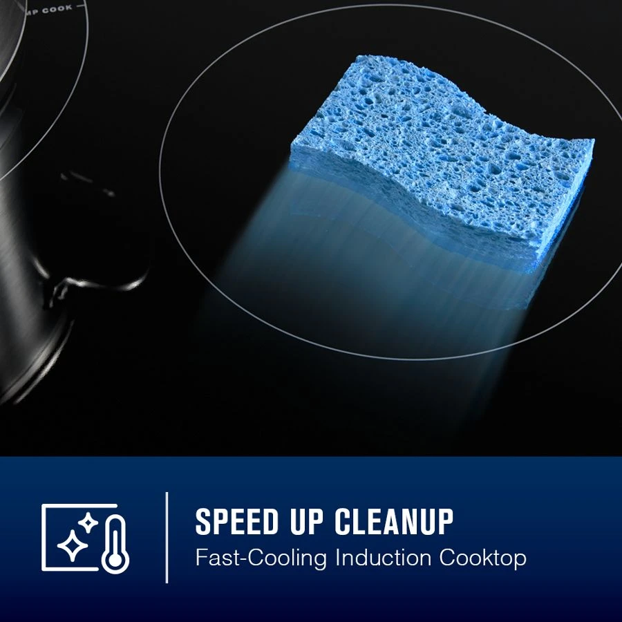 30-Inch Wide Induction Cooktop with Power Boost MCIT8030SB