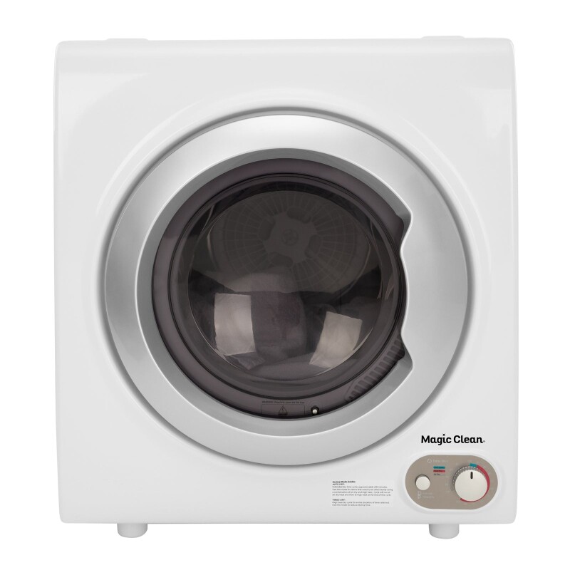 Magic Clean 2.6 cu. ft. Compact Front Loader Clothes Dryer MCLD24WI