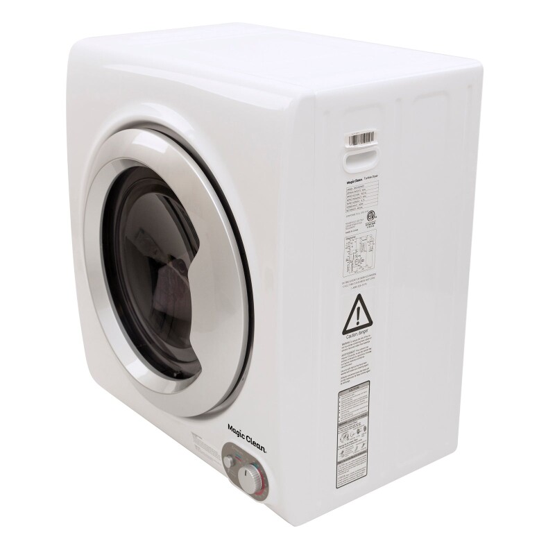 Magic Clean 2.6 cu. ft. Compact Front Loader Clothes Dryer MCLD24WI, product image 4 of 12