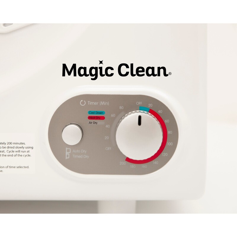 Magic Clean 2.6 cu. ft. Compact Front Loader Clothes Dryer MCLD24WI, product image 11 of 12