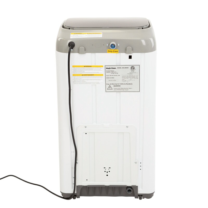 Magic Clean 0.84 cu. ft. Compact Top Loader Washer Machine MCLW84WI