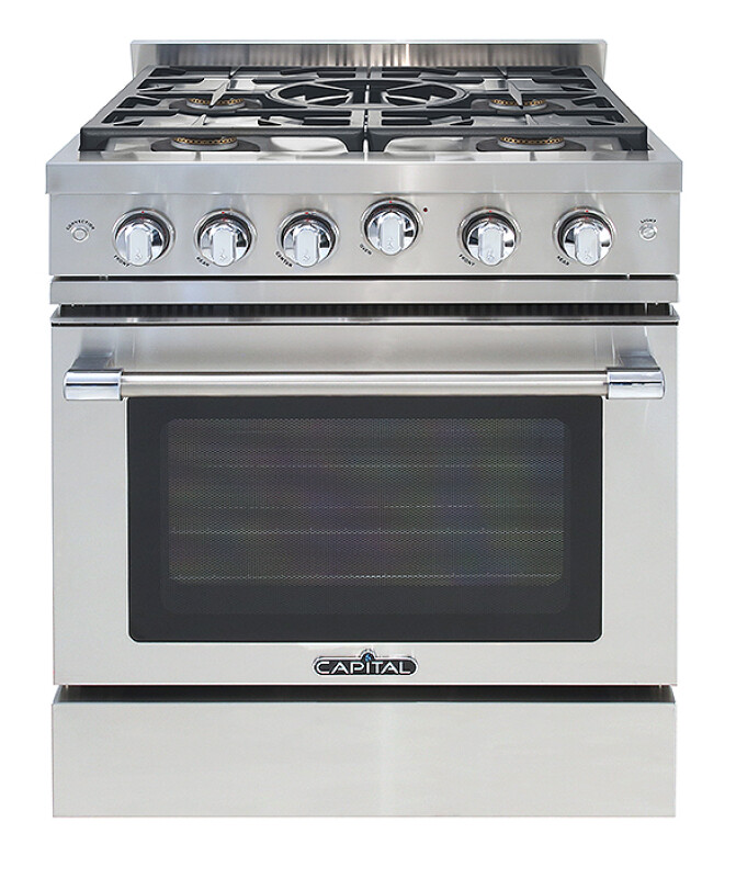 30″ Classic Chef Range 5 Sealed Burners NG MCR305N