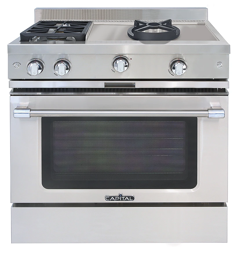 36″ Classic Chef Range 2 Burners / Open Wok Burner NG MCR362CWN