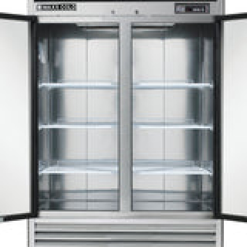 Maxx Cold Double Door Reach-In Refrigerator, Bottom Mount MCR49FDHC