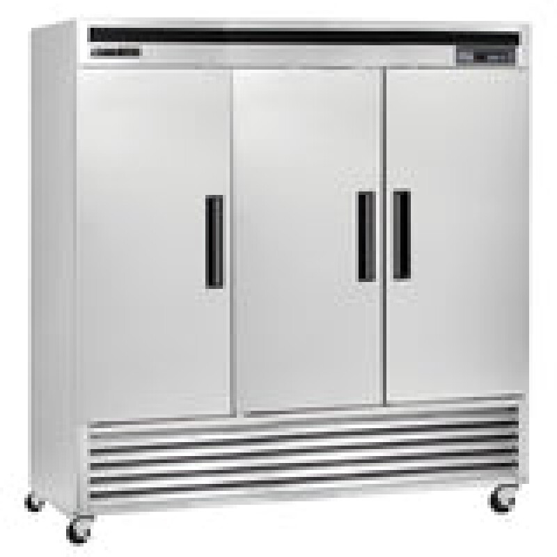 Maxx Cold Triple Door Reach-In Refrigerator, Bottom Mount, 72 cu. ft. MCR72FDHC