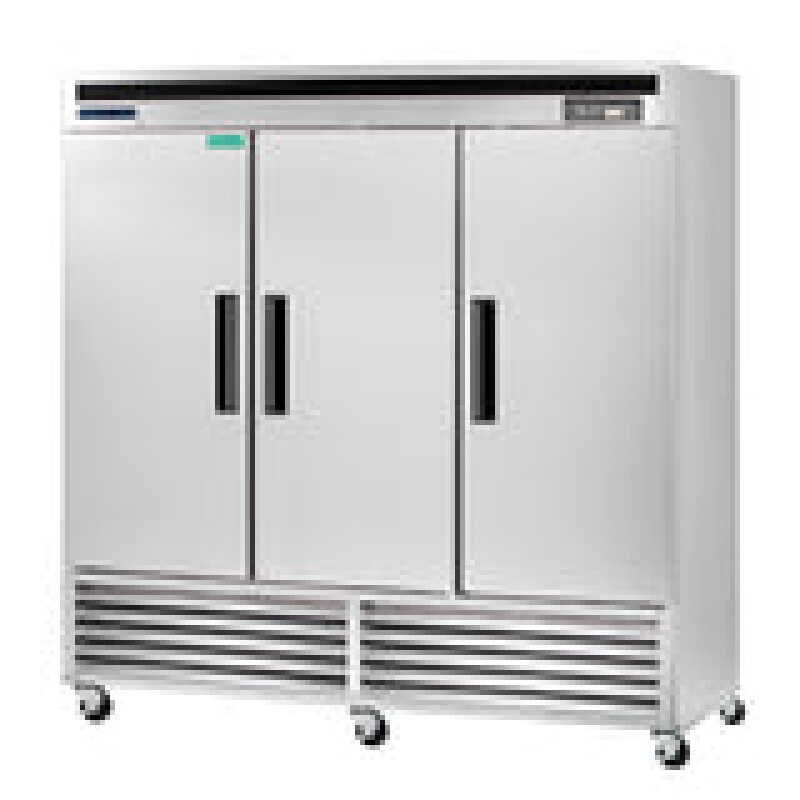 Maxx Cold Triple Door Reach-In Refrigerator, Bottom Mount, 72 cu. ft. MCR72FDHC