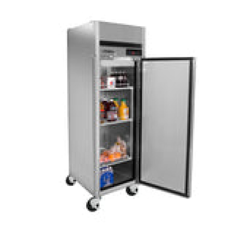 Maxx Cold Single Door Reach-In Top Mount Refrigerator MCRT23FDHC