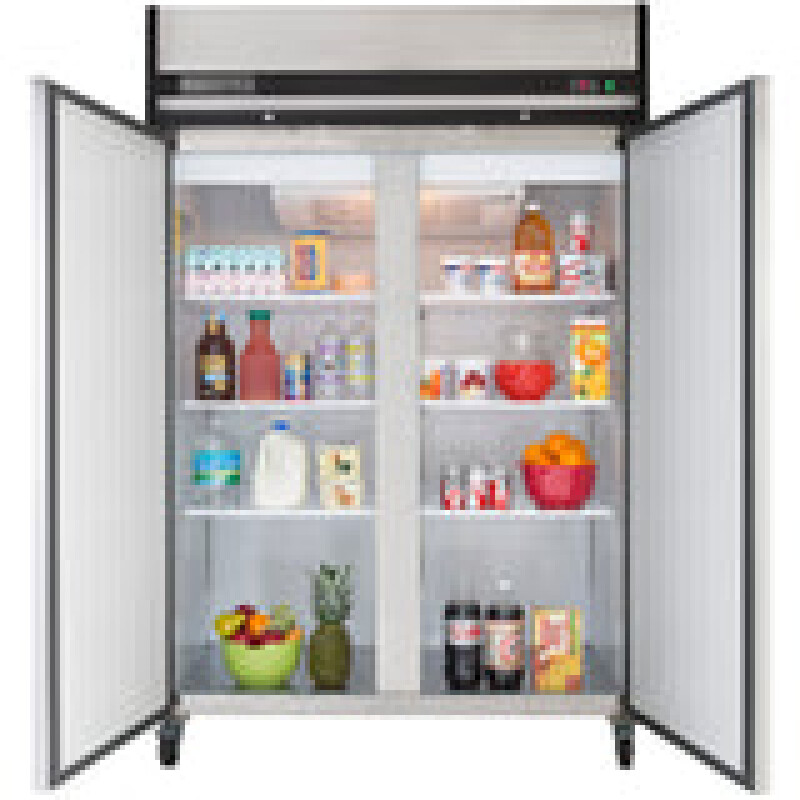 Maxx Cold Double Door Reach-In Refrigerator, Top Mount, 49 cu. ft. MCRT49FDHC