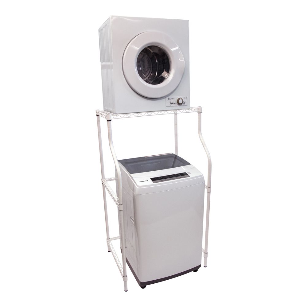 Compact Laundry Stand MCSLS12W