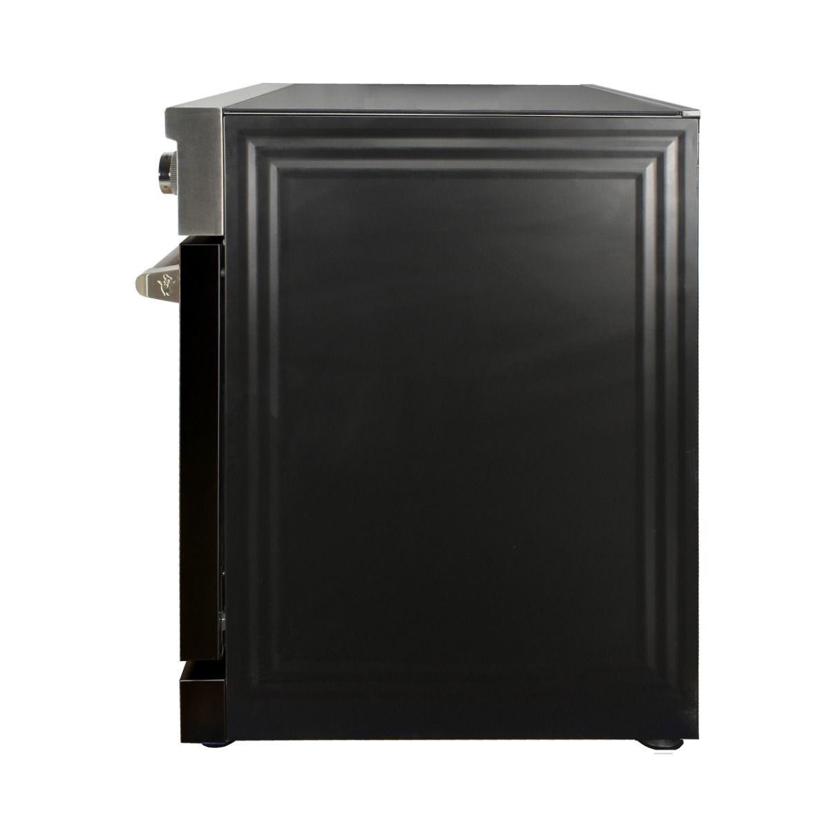 30 Inch Freestanding Electric Range With Black Door MCSPE30SLBD