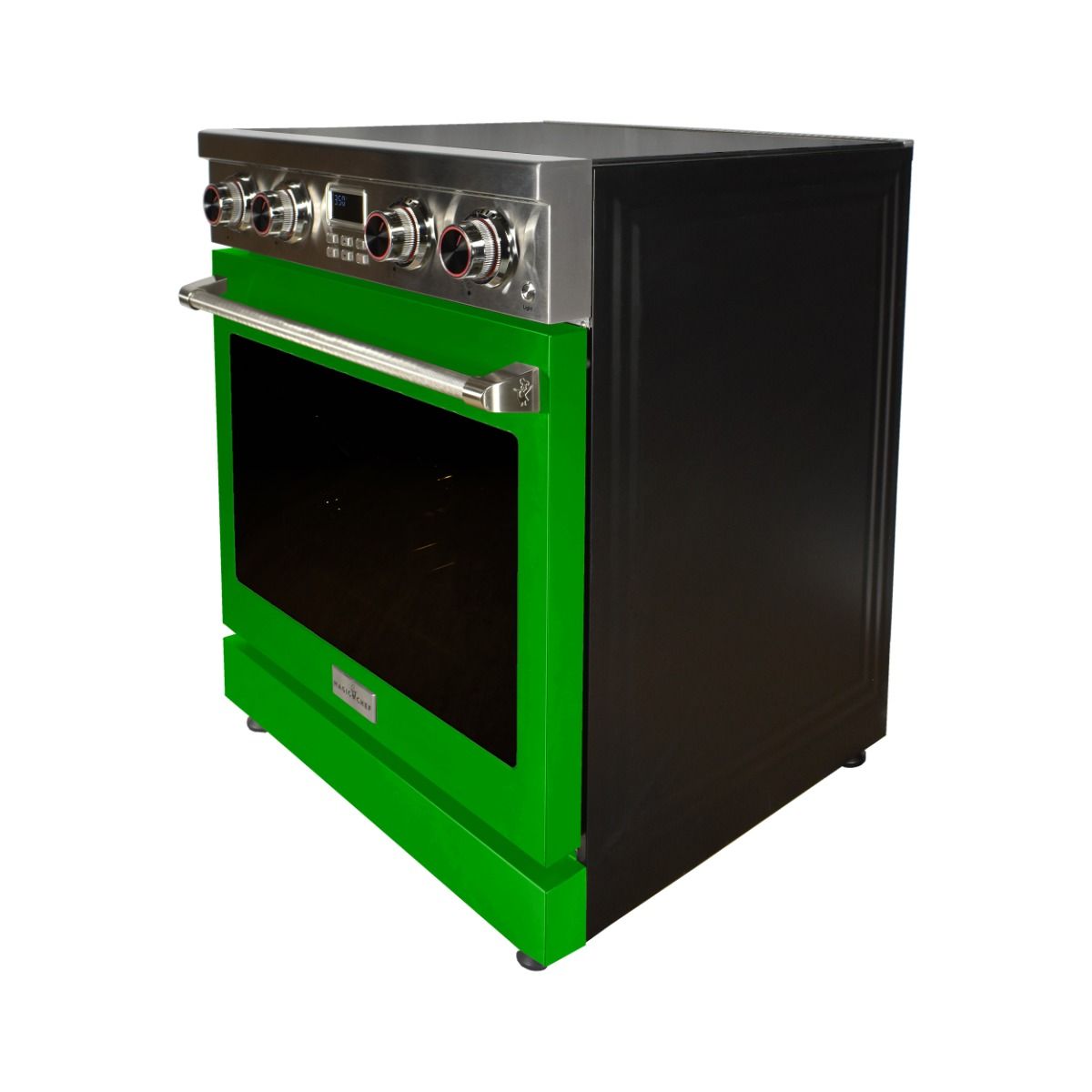 30 Inch Freestanding Electric Range With Green Door MCSPE30SLGD