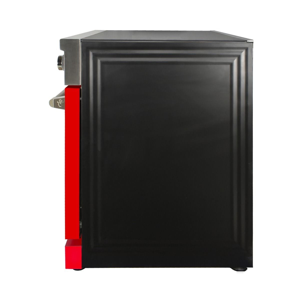 30 Inch Freestanding Electric Range With Red Door MCSPE30SLRD