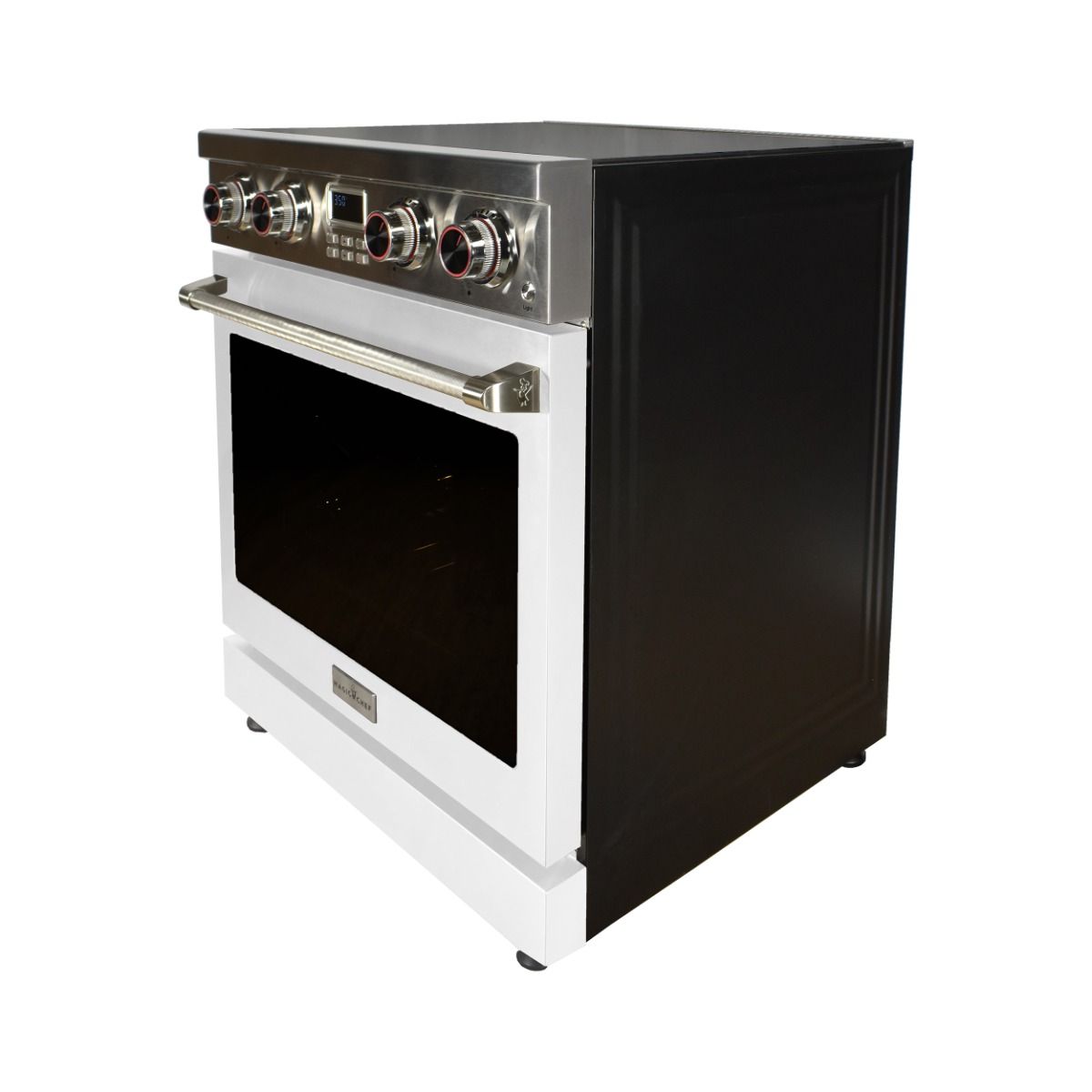 30 Inch Freestanding Electric Range With White Door MCSPE30SLWD