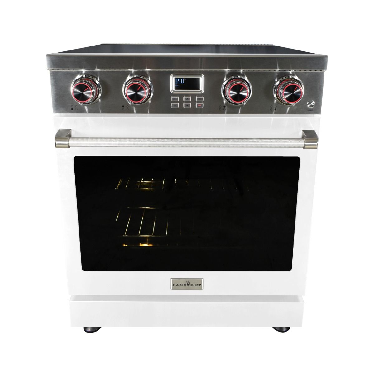 30 Inch Freestanding Electric Range With White Door MCSPE30SLWD