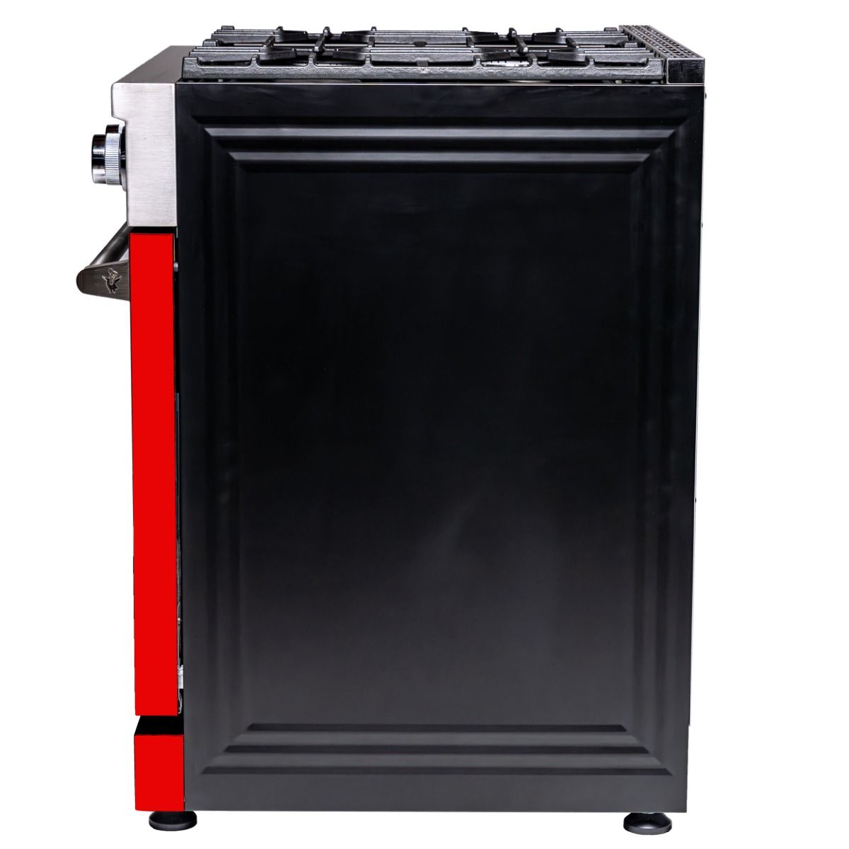 30 Inch Freestanding Gas Range With Red Door MCSPG30SLRD