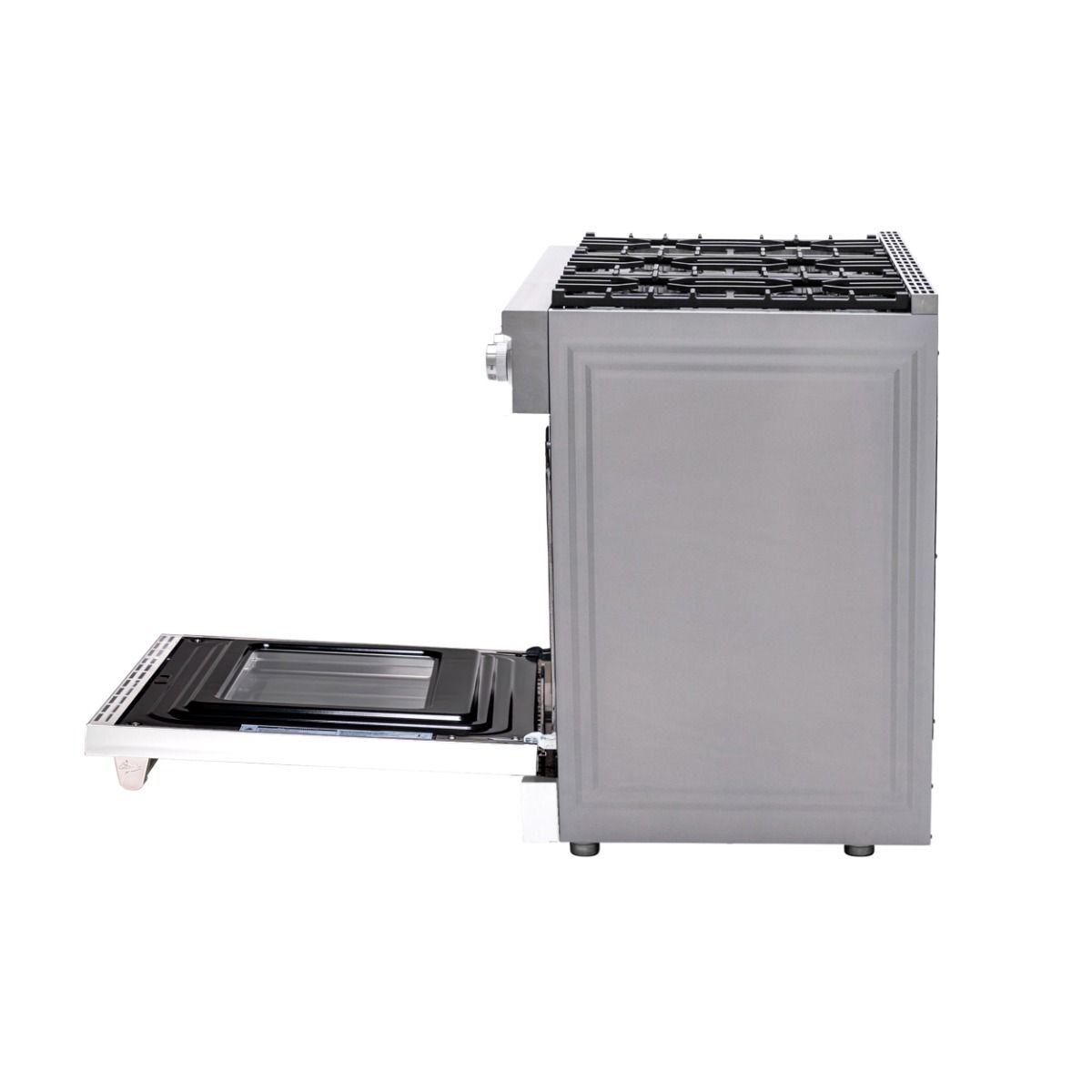 36 Inch Freestanding Gas Range With White Door MCSPG36SLWD