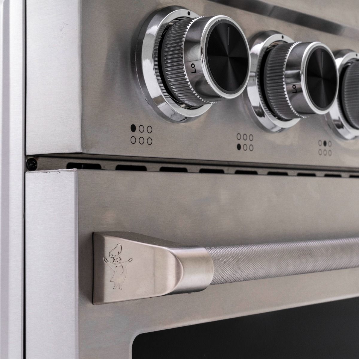 36 Inch Freestanding Gas Range With White Door MCSPG36SLWD