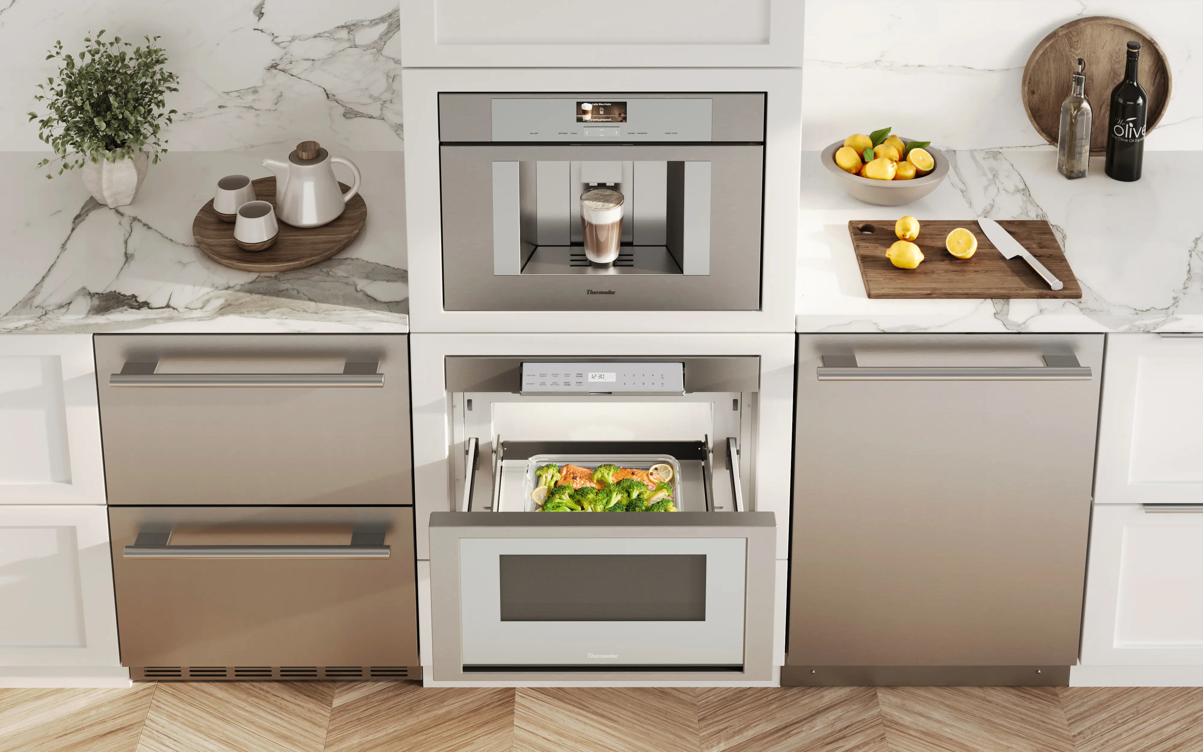 Professional Microdrawer® Microwave 24'' MD24BS
