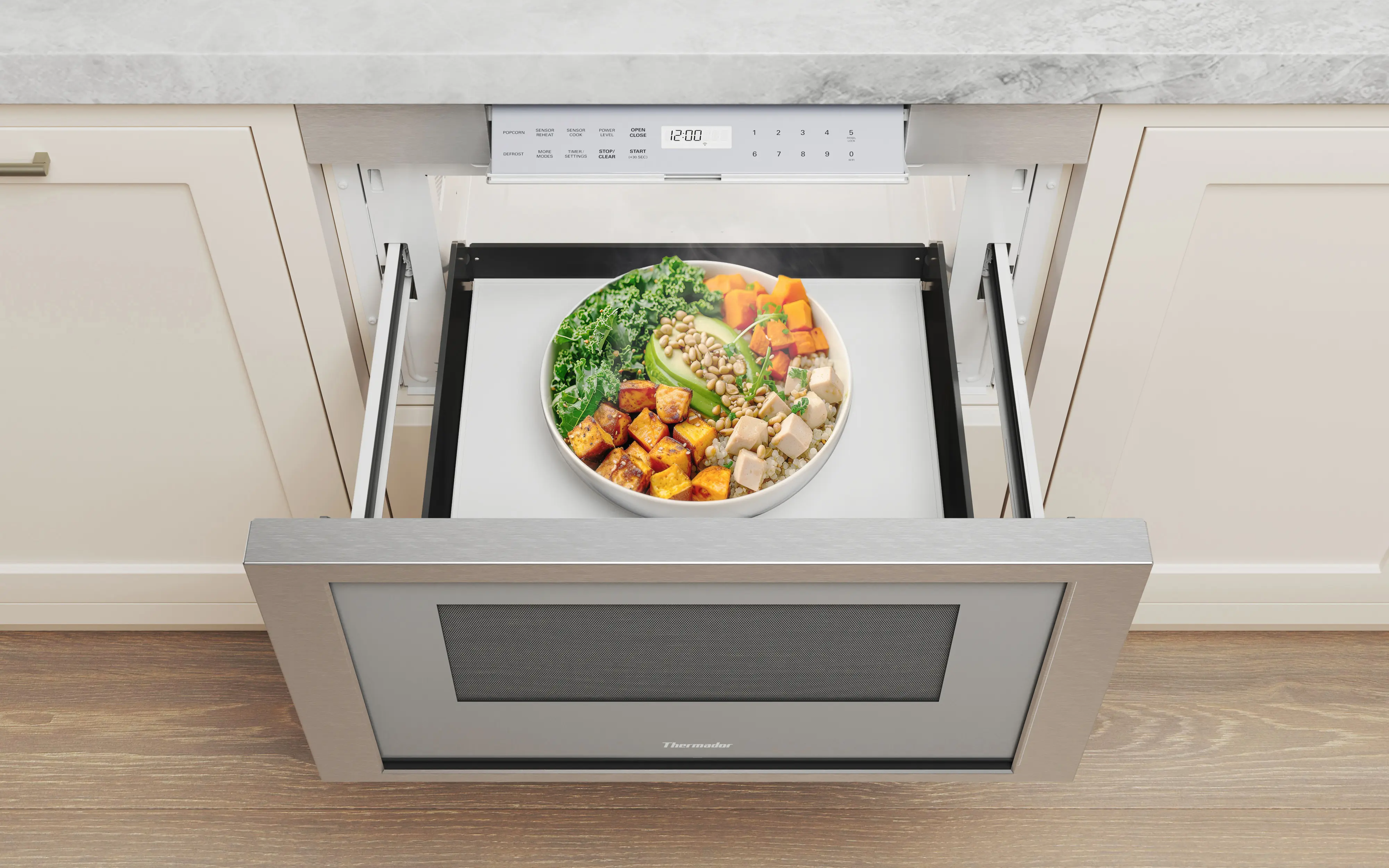 Professional Microdrawer® Microwave 24'' MD24BS