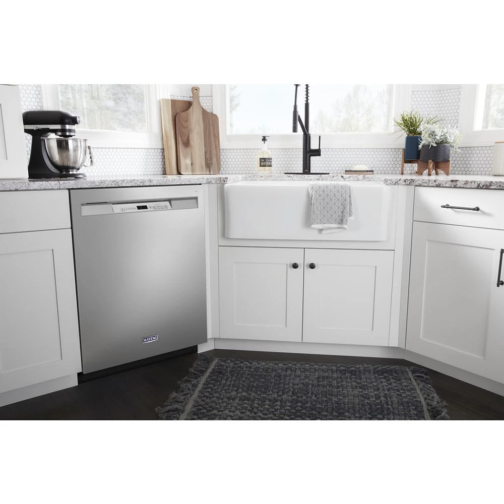 Stainless steel tub dishwasher with Dual Power Filtration view 20