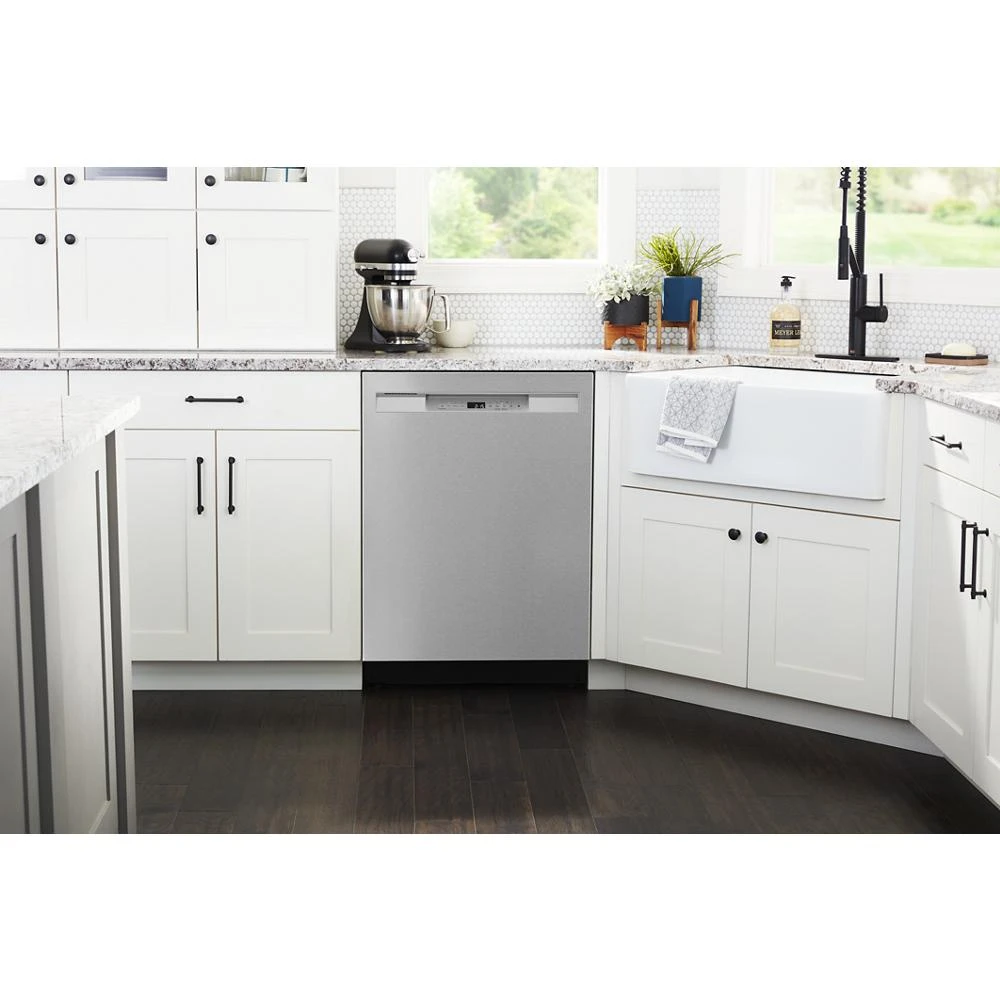 Stainless steel tub dishwasher with Dual Power Filtration view 22