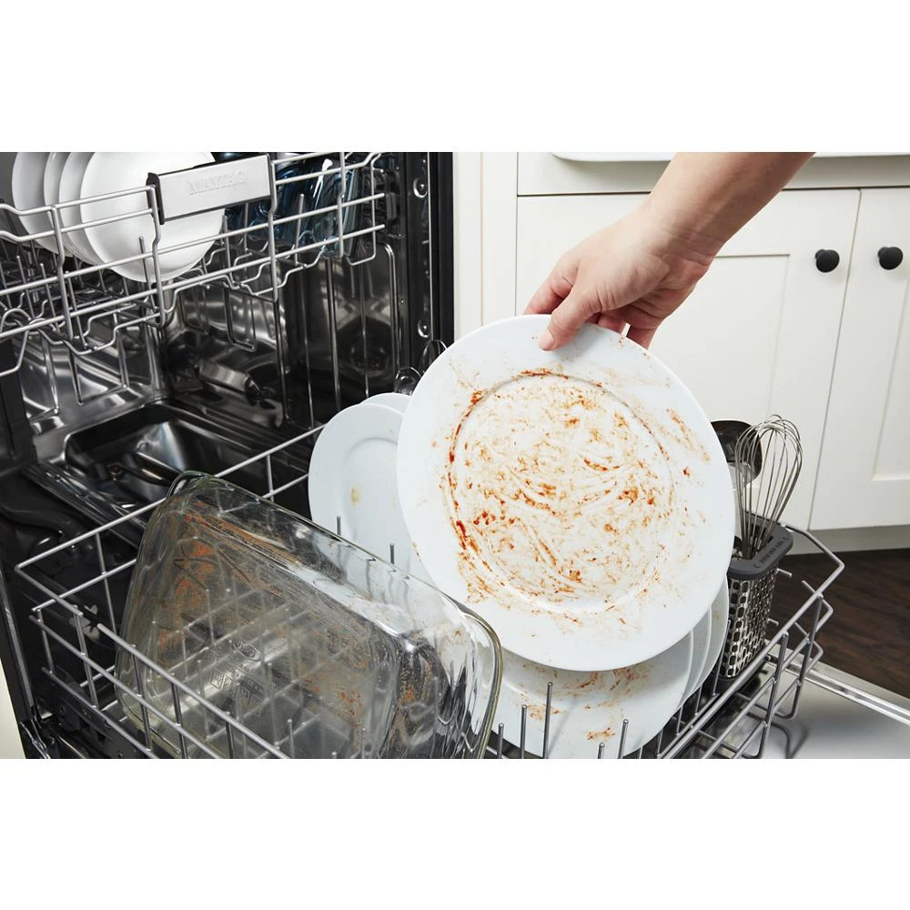 Stainless steel tub dishwasher with Dual Power Filtration view 25
