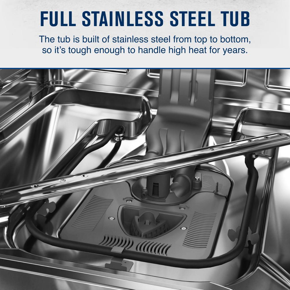 Stainless steel tub dishwasher with Dual Power Filtration view 32