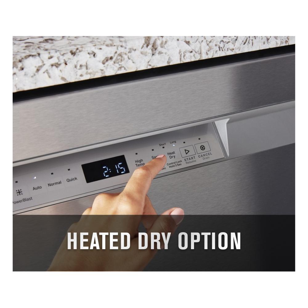 Stainless steel tub dishwasher with Dual Power Filtration view 35