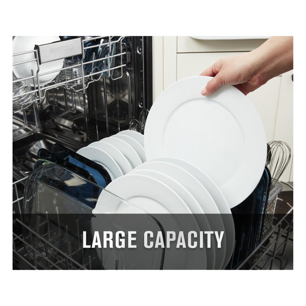 Stainless steel tub dishwasher with Dual Power Filtration view 40