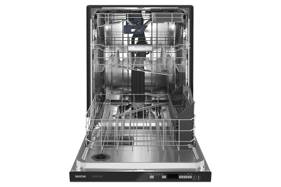 24” Top Control Dishwasher with Dual Power Filtration, PowerBlast® Cycle and 3rd Level Rack - 47 dBA MDB8959SKB